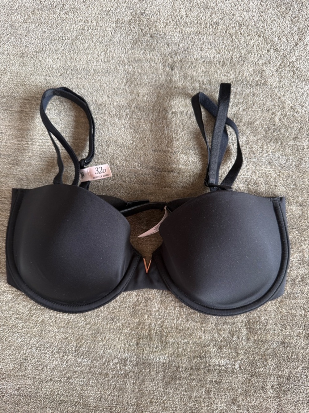 Victoria's Secret Black strapless bra size 32D